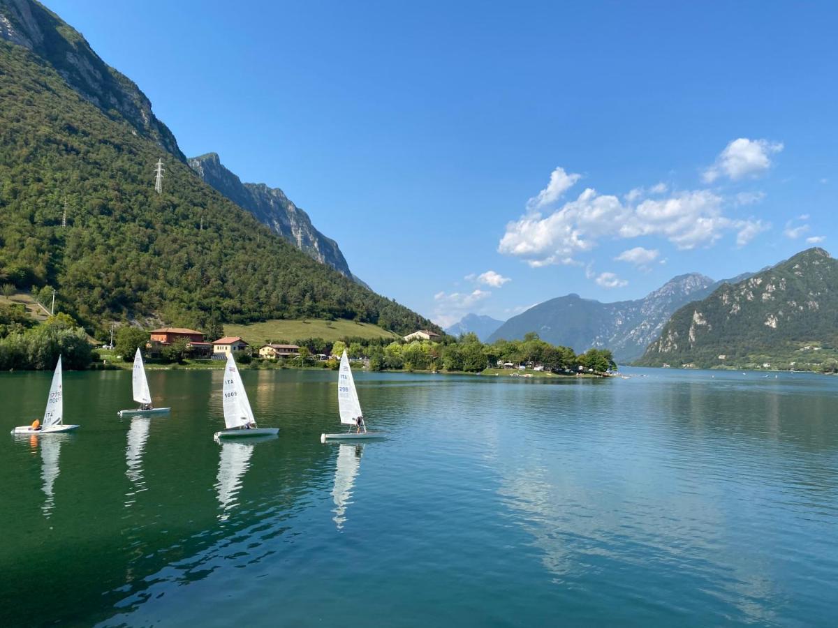 Casa Carla, Bis 4 Personen, Garten, Balkon Mit Blick Auf Den See Und Die Berge Crone Екстер'єр фото