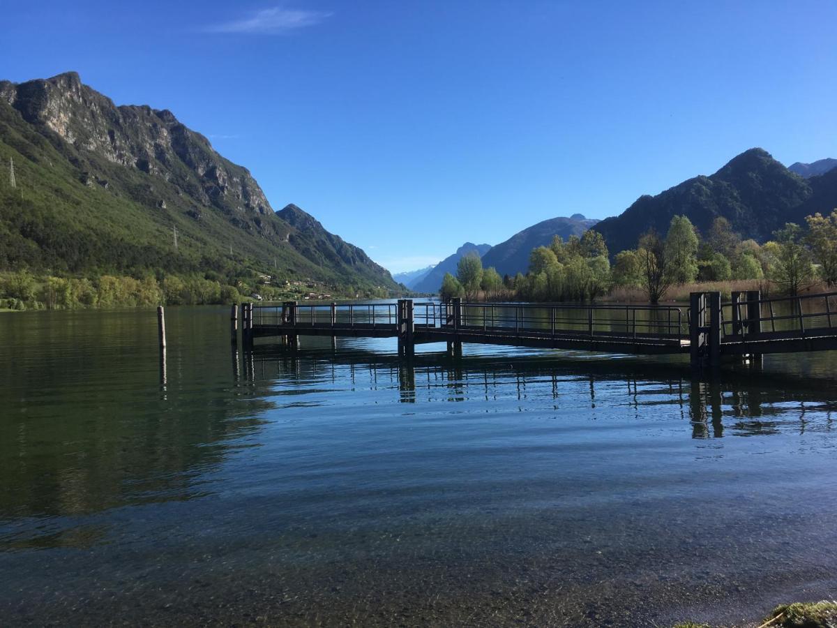 Casa Carla, Bis 4 Personen, Garten, Balkon Mit Blick Auf Den See Und Die Berge Crone Екстер'єр фото