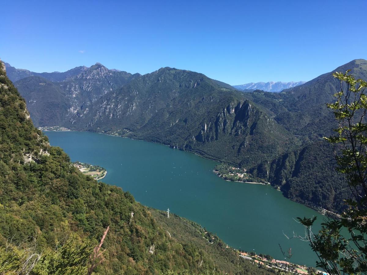 Casa Carla, Bis 4 Personen, Garten, Balkon Mit Blick Auf Den See Und Die Berge Crone Екстер'єр фото