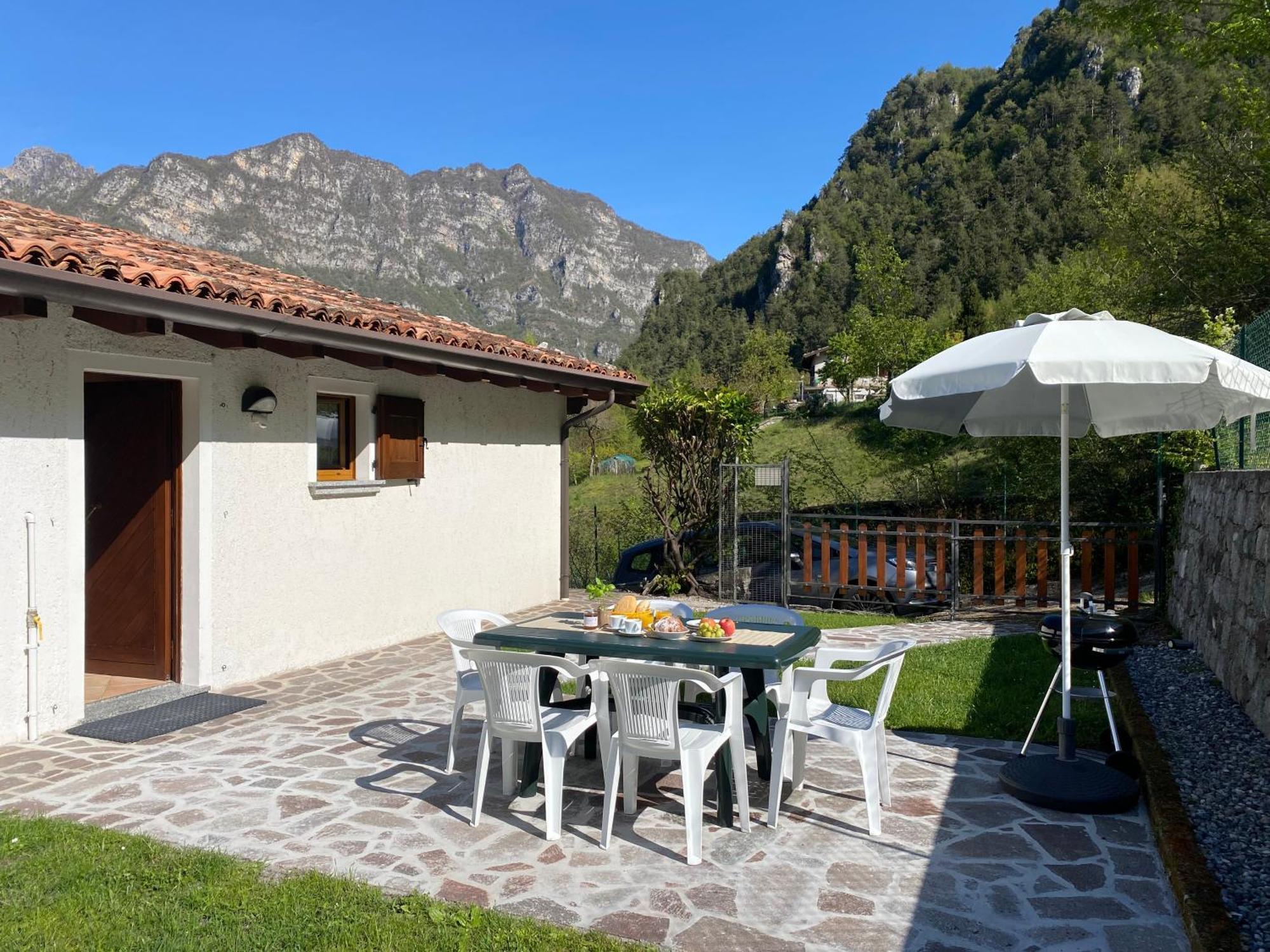 Casa Carla, Bis 4 Personen, Garten, Balkon Mit Blick Auf Den See Und Die Berge Crone Екстер'єр фото