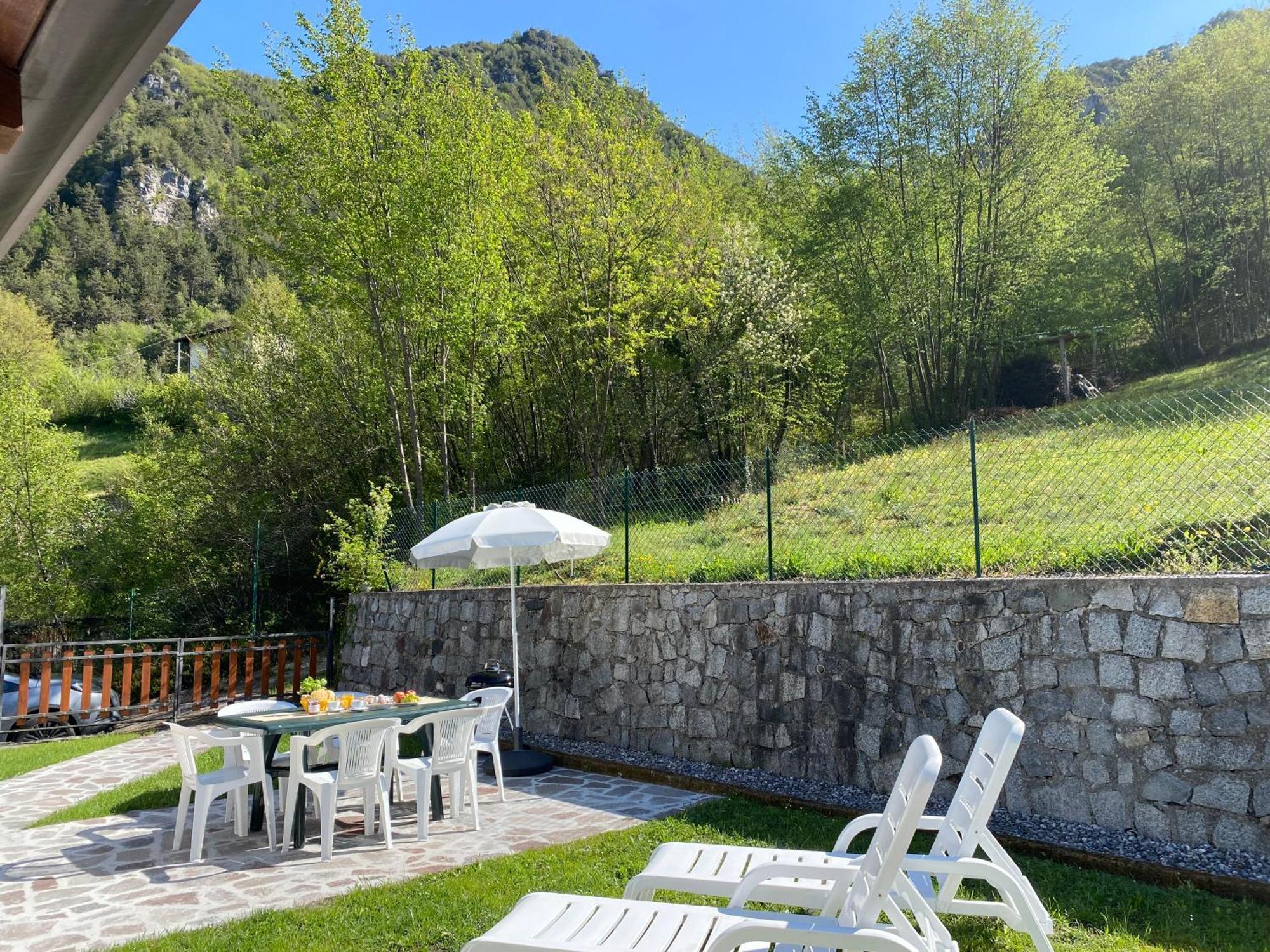 Casa Carla, Bis 4 Personen, Garten, Balkon Mit Blick Auf Den See Und Die Berge Crone Екстер'єр фото