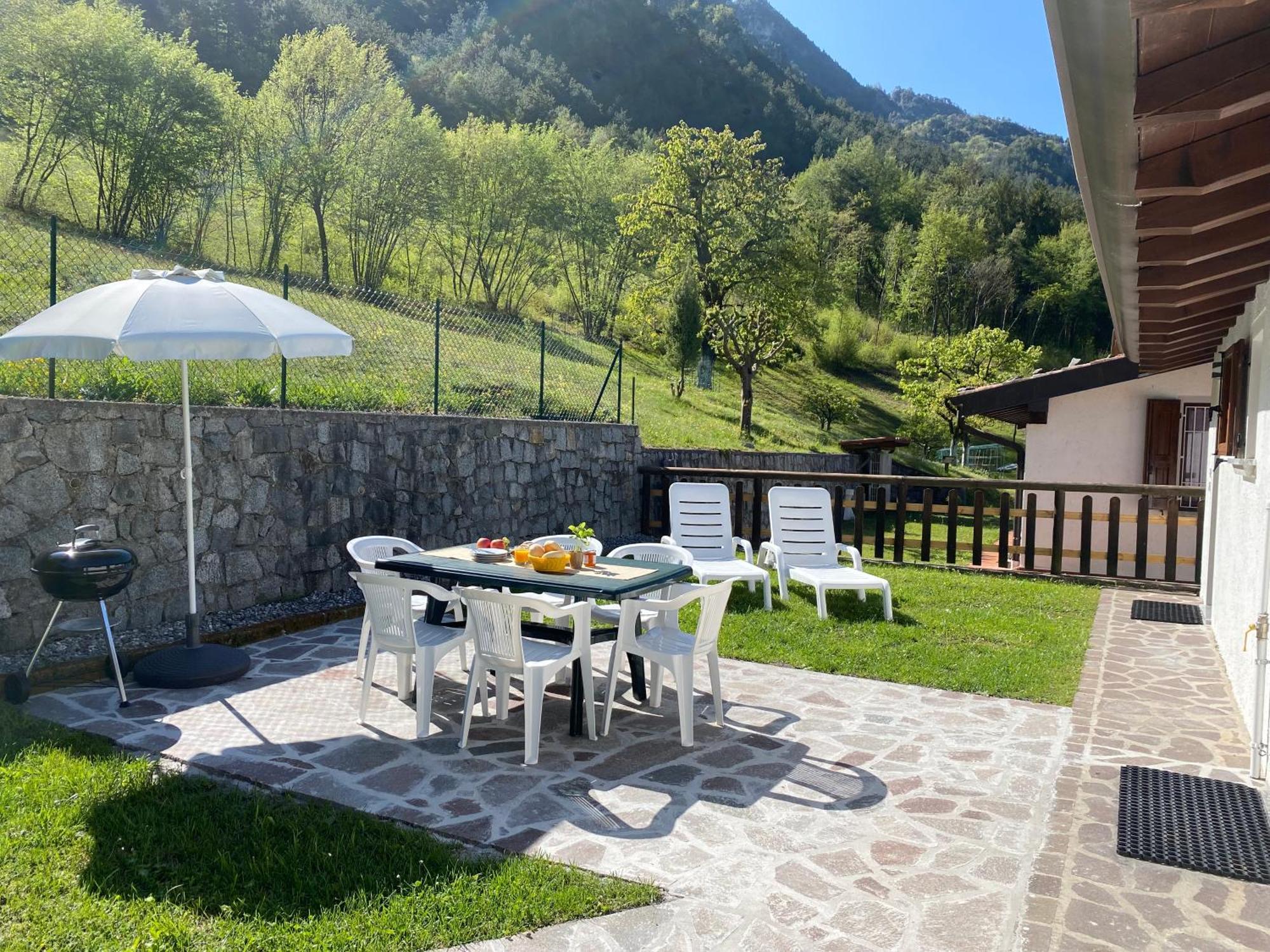 Casa Carla, Bis 4 Personen, Garten, Balkon Mit Blick Auf Den See Und Die Berge Crone Екстер'єр фото